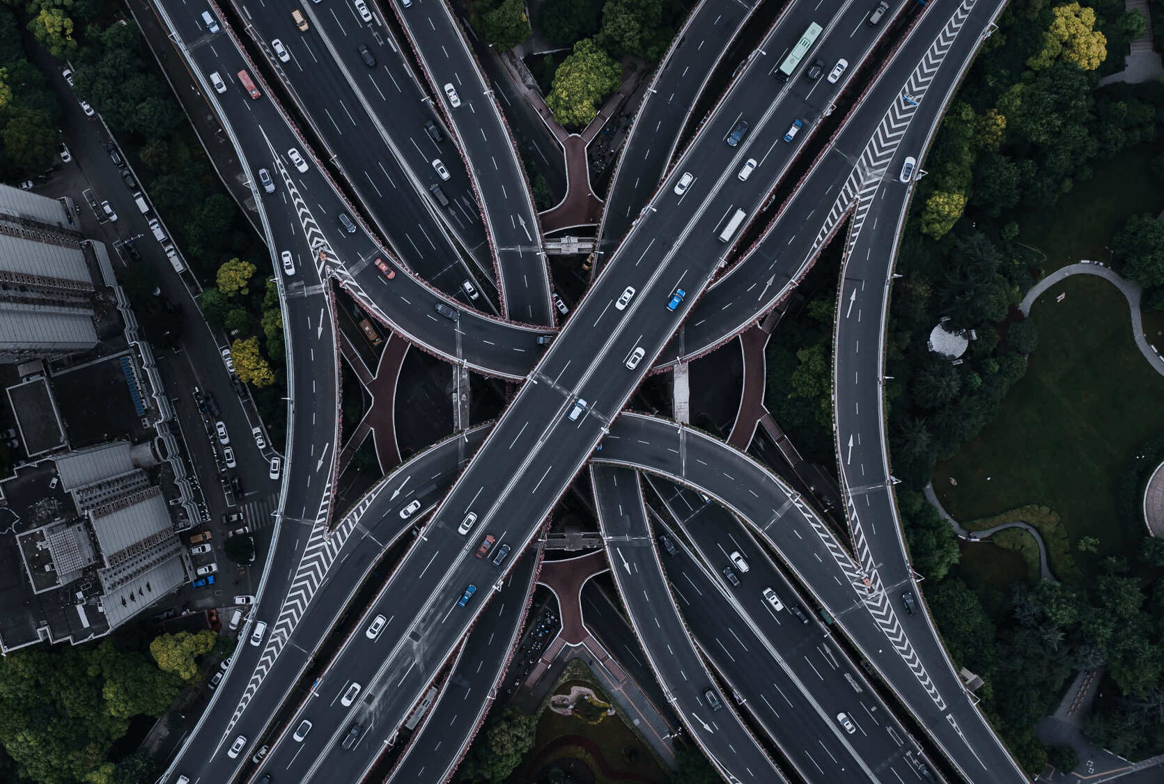 Image of roads for driving