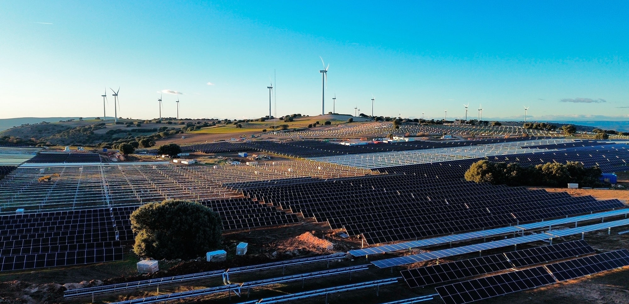 Image solar panels park