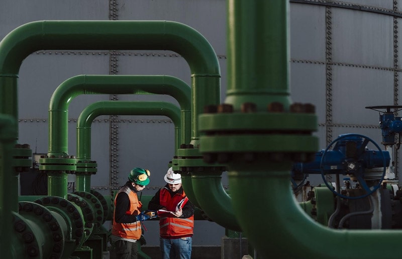 Image of people in a factory